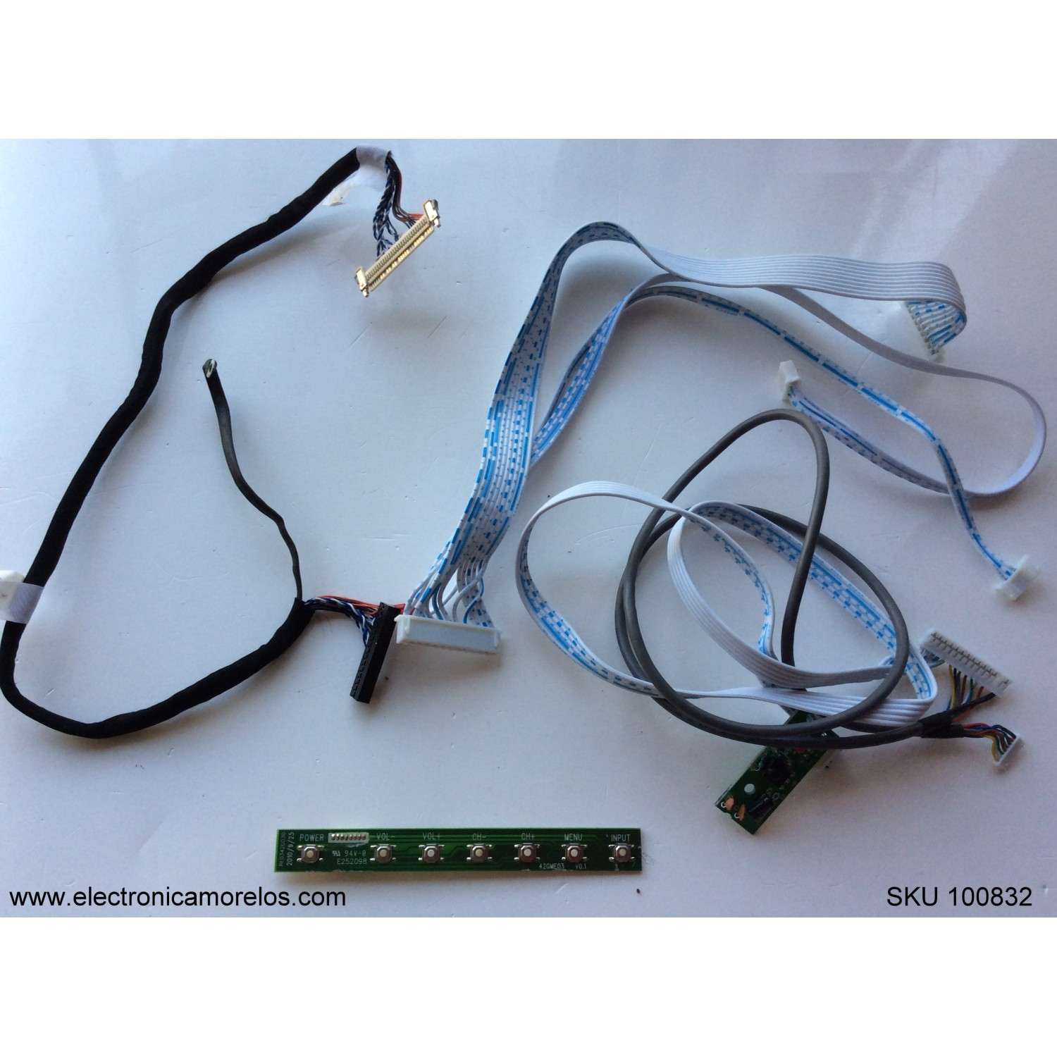 KIT DE CABLES PARA TV / RCA / RE3232G0300 / RE0342G030 / MODELO LED32A30RQ